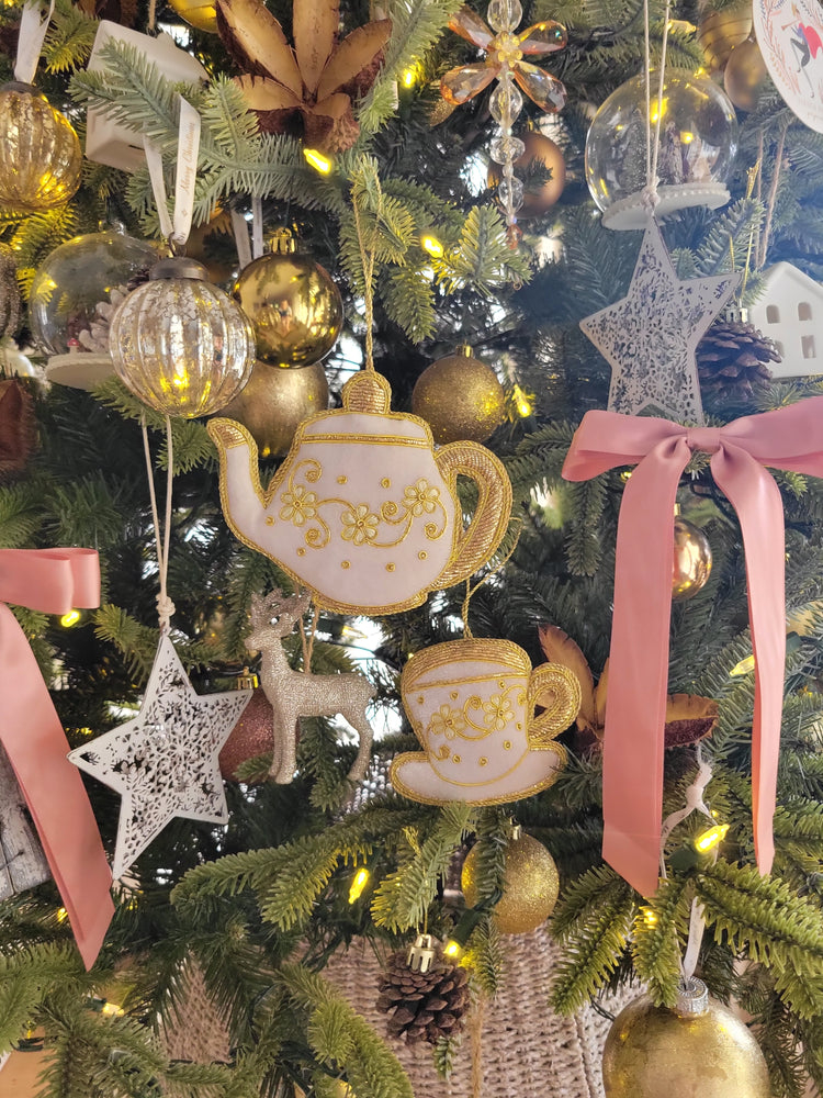 
                  
                    The Berry Tea Shop Embroidered Decorations
                  
                