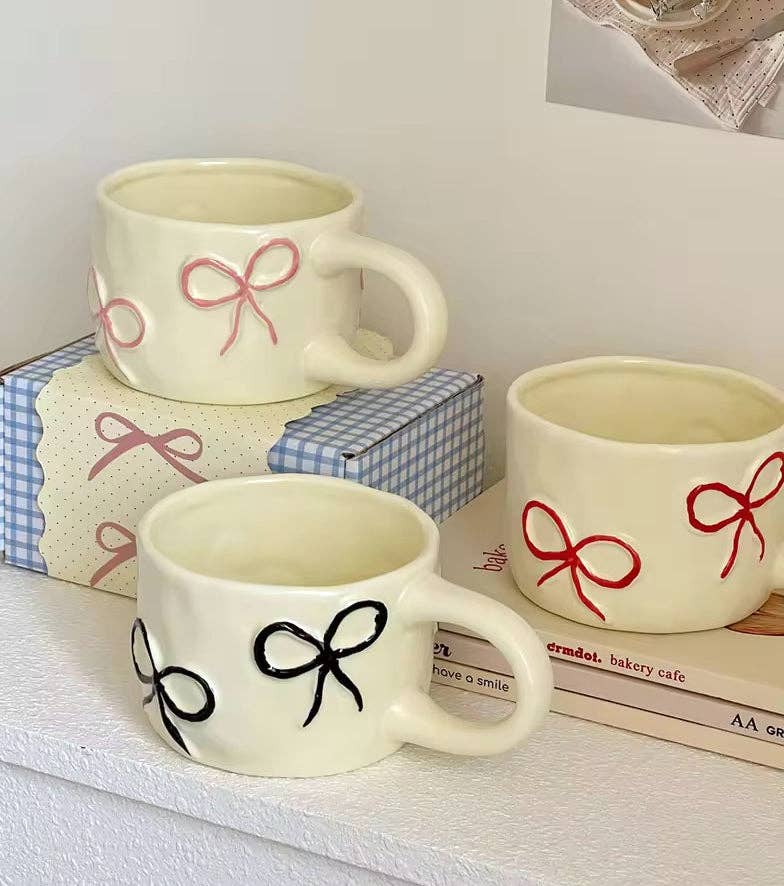 Dainty Bow Mugs