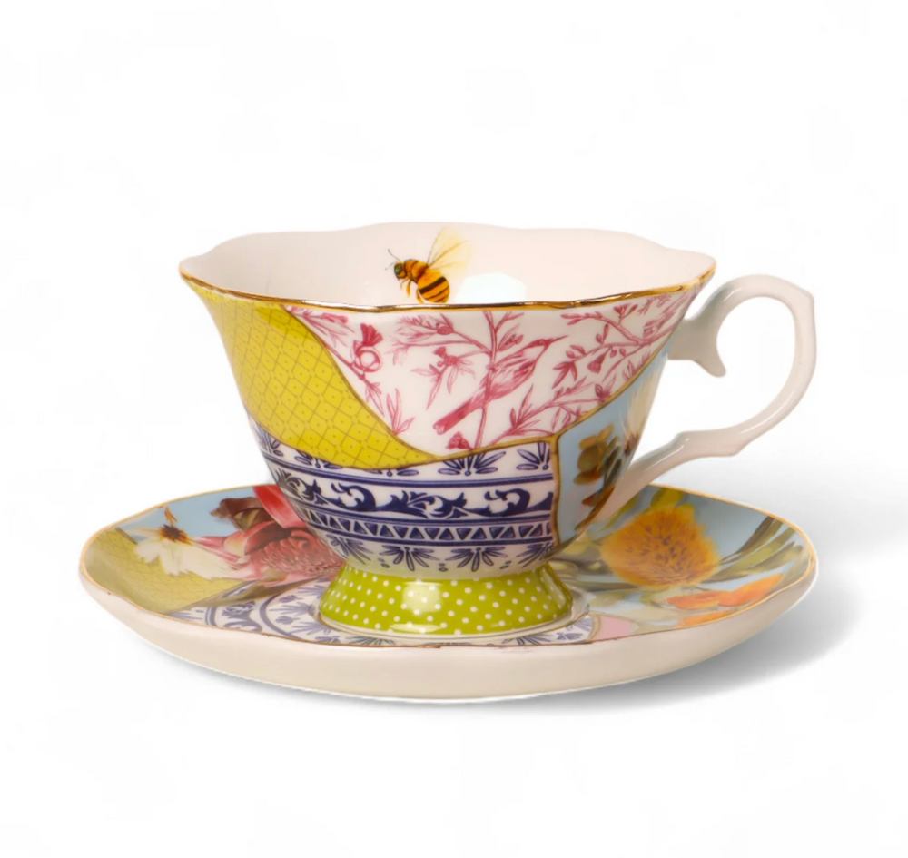 La La Land 'Pieces of Poetry' Tea Cup & Saucer