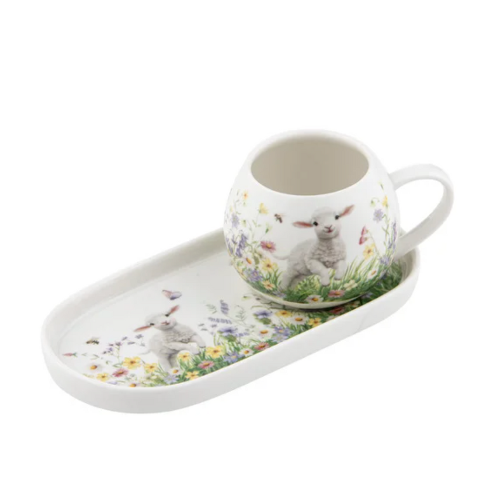 Ashdene Sweet Meadows Mini Hug Mug & Plate Set