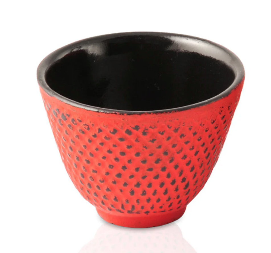 Fuyu Red Cast Iron Cup