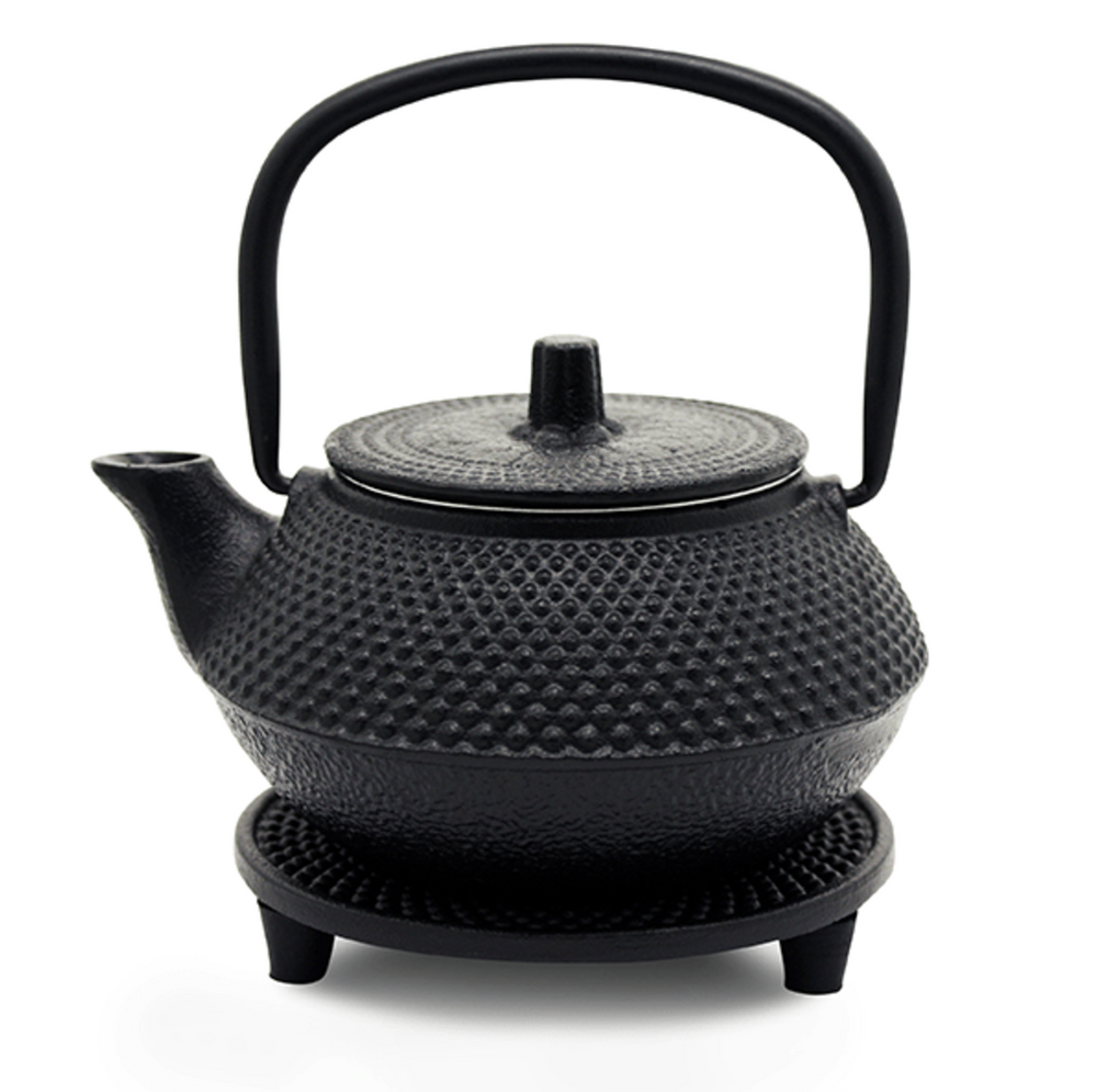 Moto Black Cast Iron Teapot