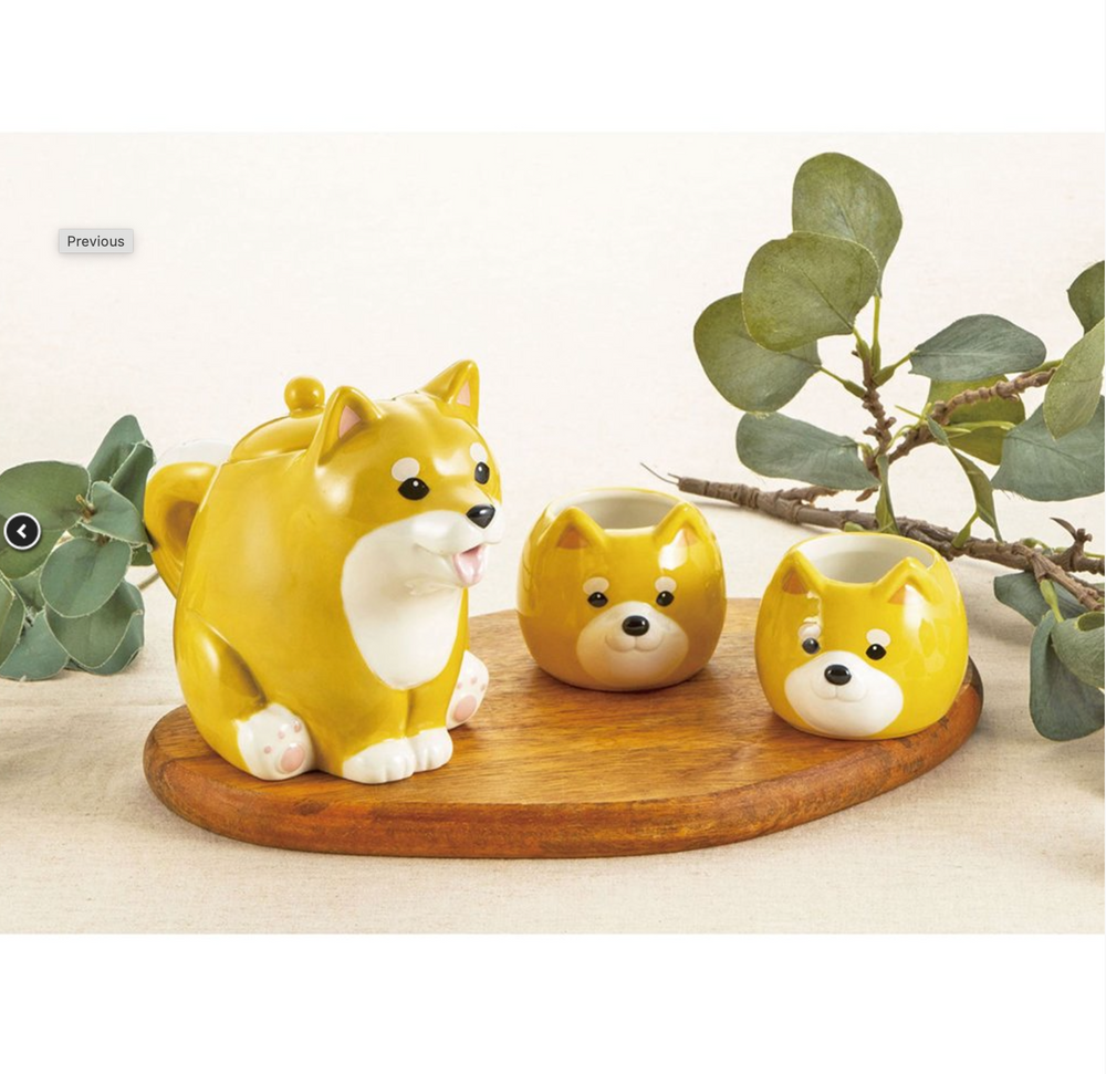 
                  
                    Shiba Puppies Tea Set
                  
                