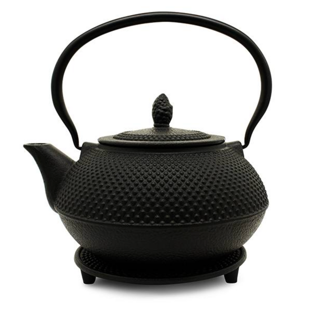 Kaito Black Cast Iron Teapot